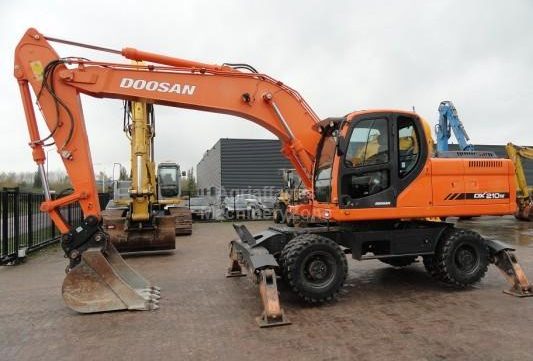 2007 Doosan DX210W Wheeled Excavator Service Repair Workshop Manual | A ...