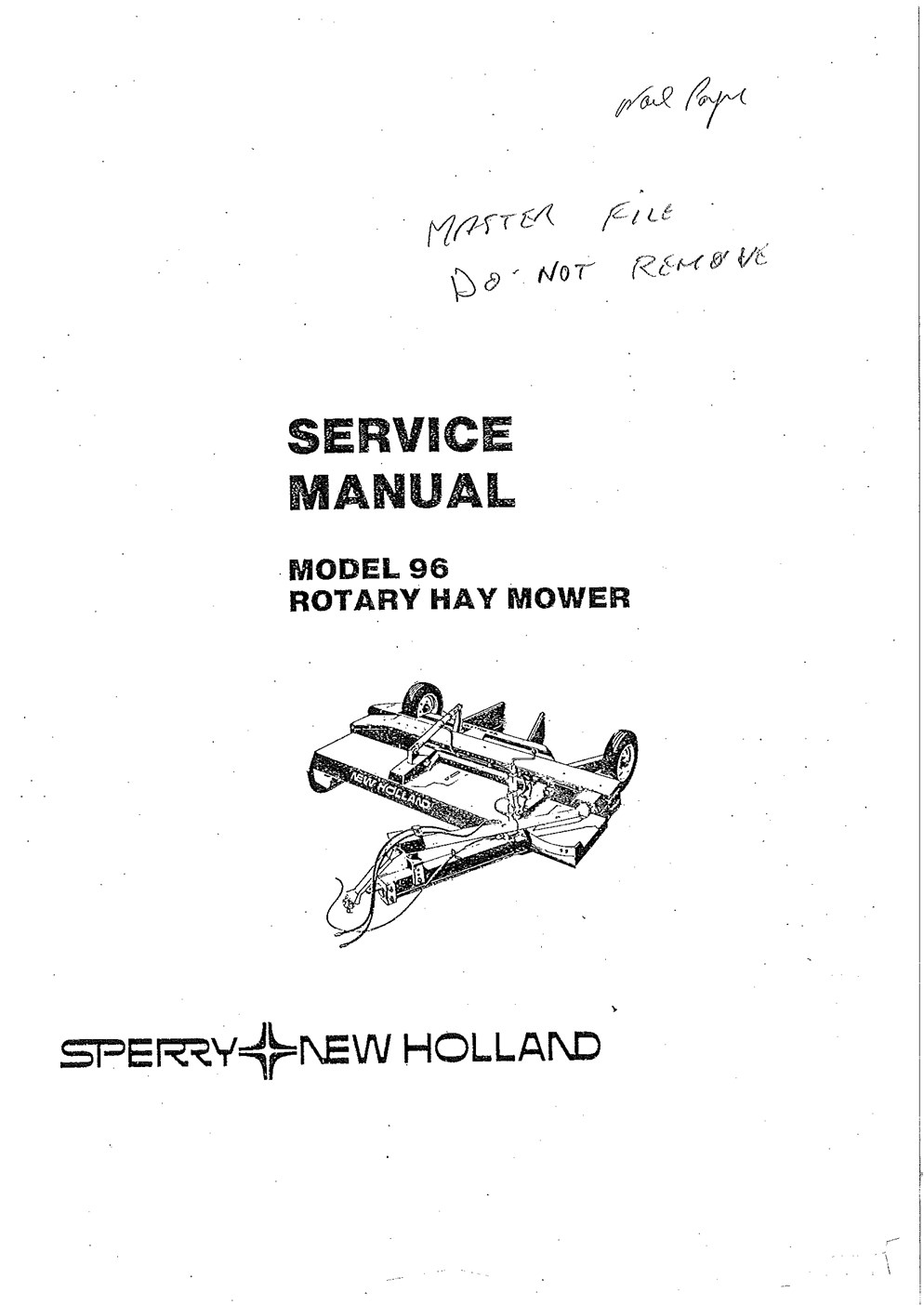 flexicoil 1720 operators manual