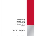 2012 Case Farmall 110A 120A 125A 140A Tractor Service Repair Manual 47377791