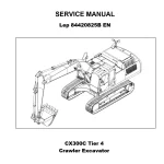 2011 Case CX300C Tier 4 Crawler Excavator Service Manual 84420825B